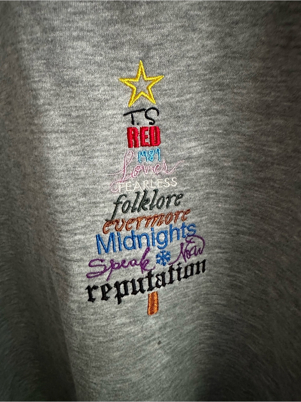 T.S. Christmas Sweatshirt